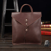 Sac à dos minimaliste enveloppe - modèle Marron - Sac Roche ™