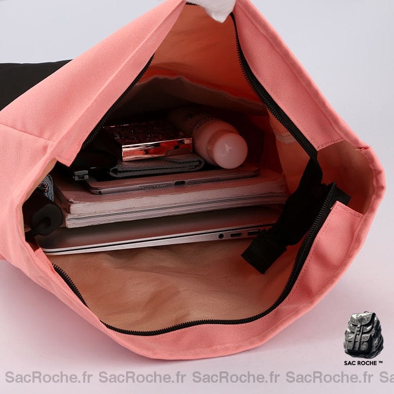 Sac À Dos Minimaliste Fonctionnel Femme