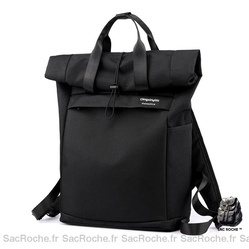 Sac à dos minimaliste et fonctionnel - Noir - Sac à main Sac à dos