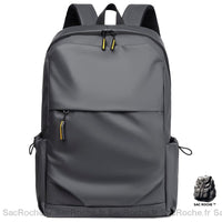 Sac à dos minimaliste pour homme - élégant et pratique. - modèle Gris - Sac Roche ™