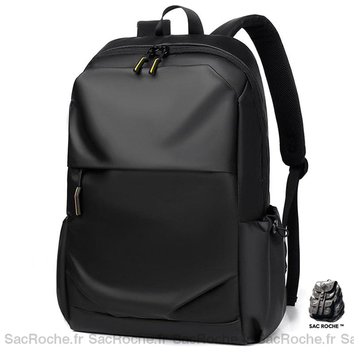 Sac À Dos Minimaliste Pour Homme - Élégant Et Pratique. Noir