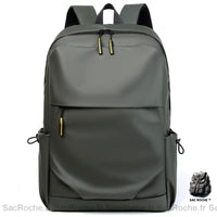Sac à dos minimaliste pour homme - élégant et pratique. - modèle Vert - Sac Roche ™