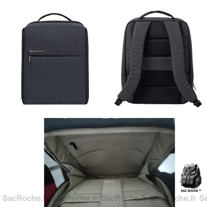 Sac À Dos Minimaliste Urbain Homme