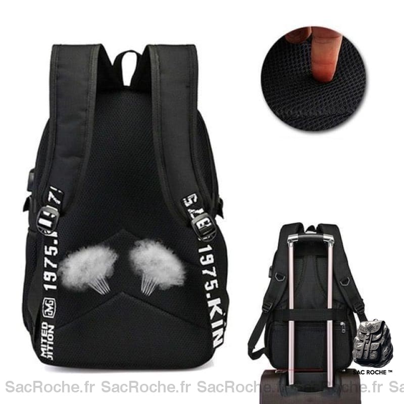 Sac À Dos Monkey D.luffy Grande Capacité Enfant