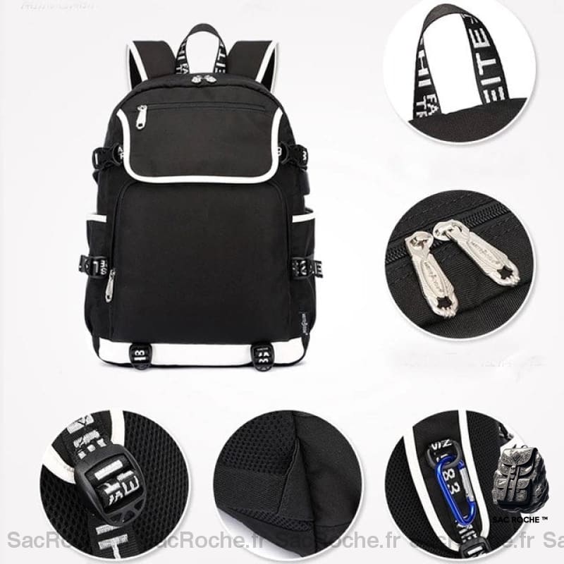 Sac À Dos Monkey D.luffy Grande Capacité Enfant