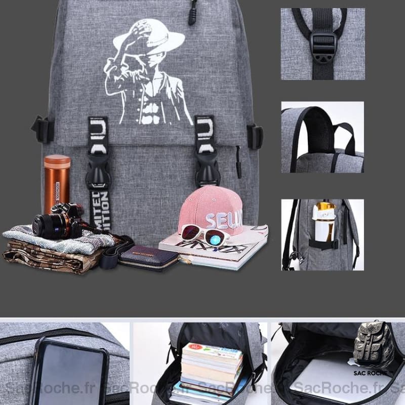 Sac À Dos Monkey D. Luffy One Piece Enfant