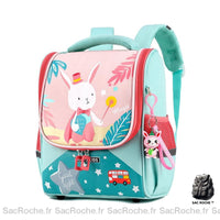 Sac à dos motif mignon, excellente qualité. - modèle Rose - Sac Roche ™