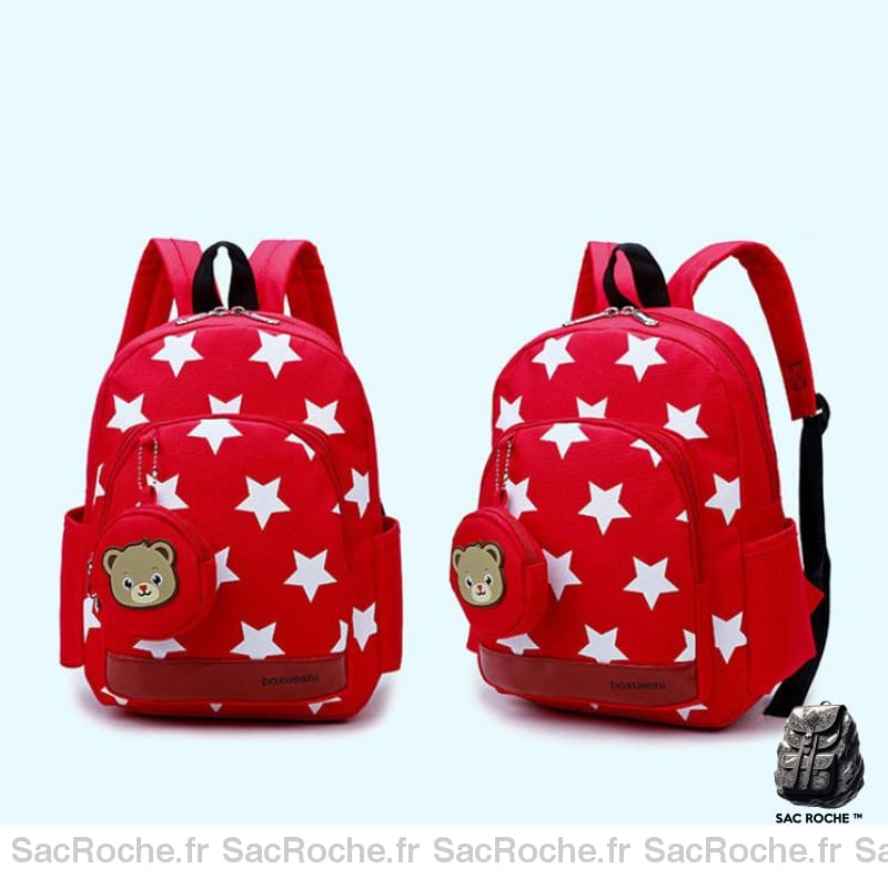 Sac À Dos Motif Ours Pendentif Enfant