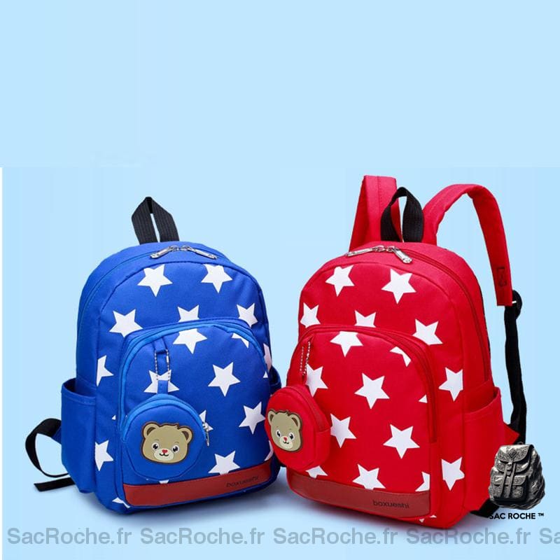 Sac À Dos Motif Ours Pendentif Enfant