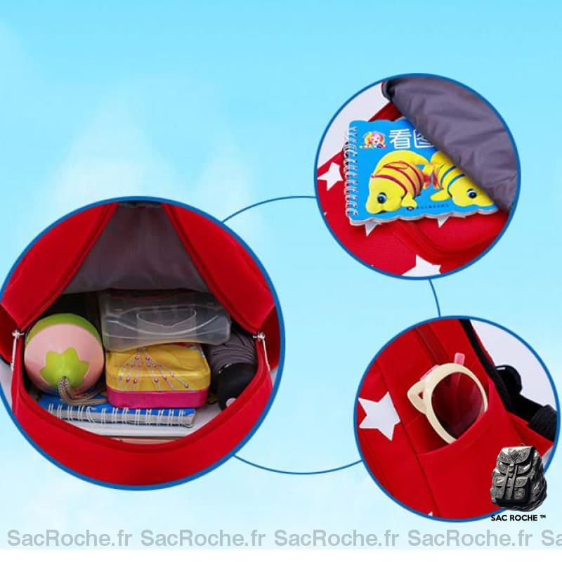 Sac À Dos Motif Ours Pendentif Enfant