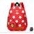 Sac à dos motif ours pendentif - modèle Rouge - Sac Roche ™