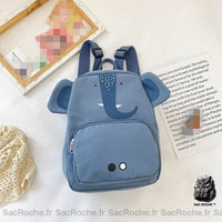 Sac à dos motifs animaux grande capacité - modèle Bleu - Sac Roche ™