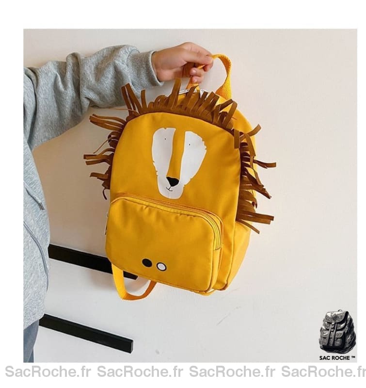 Sac À Dos Motifs Animaux Grande Capacité Enfant