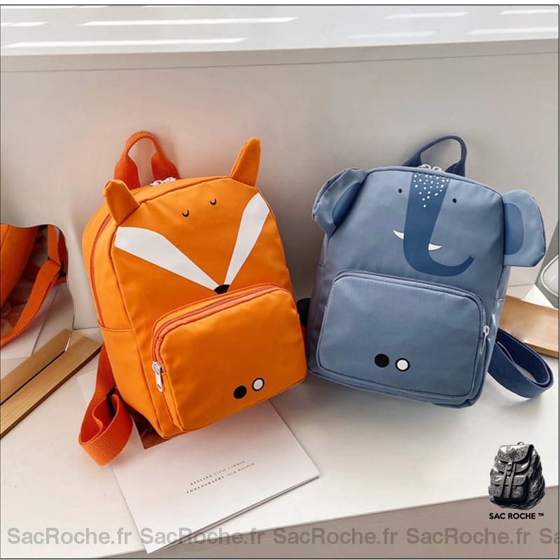 Sac À Dos Motifs Animaux Grande Capacité Enfant