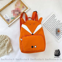 Sac à dos motifs animaux grande capacité - modèle Orange - Sac Roche ™