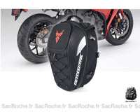 Sac à dos moto étanche multifonction - modèle Rouge - Sac Roche ™