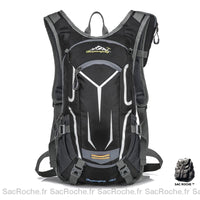 Sac à dos moto noir 18L - Sac Roche ™