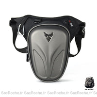 Sac à dos moto rigide haut de gamme - modèle Gris - Sac Roche ™