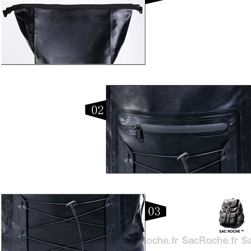 Sac À Dos Natation Noir 30L Sport