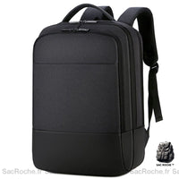 Sac À Dos Noir 15 - 3 Compartiments Ordinateur Sac A Dos Ordinateur