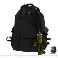 Sac à dos noir collège hommes - Sac Roche ™