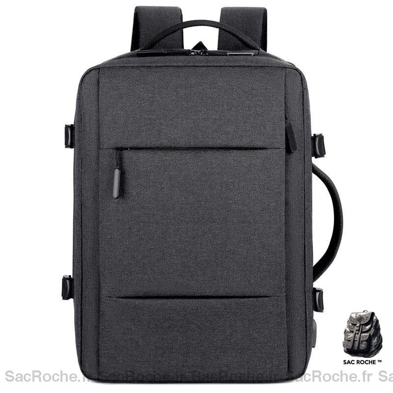 Sac À Dos Noir Ergonomique Voyage Homme