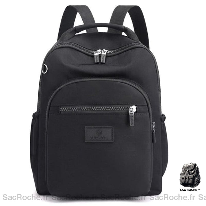 Sac À Dos Noir Fashion Femme Dos Femme