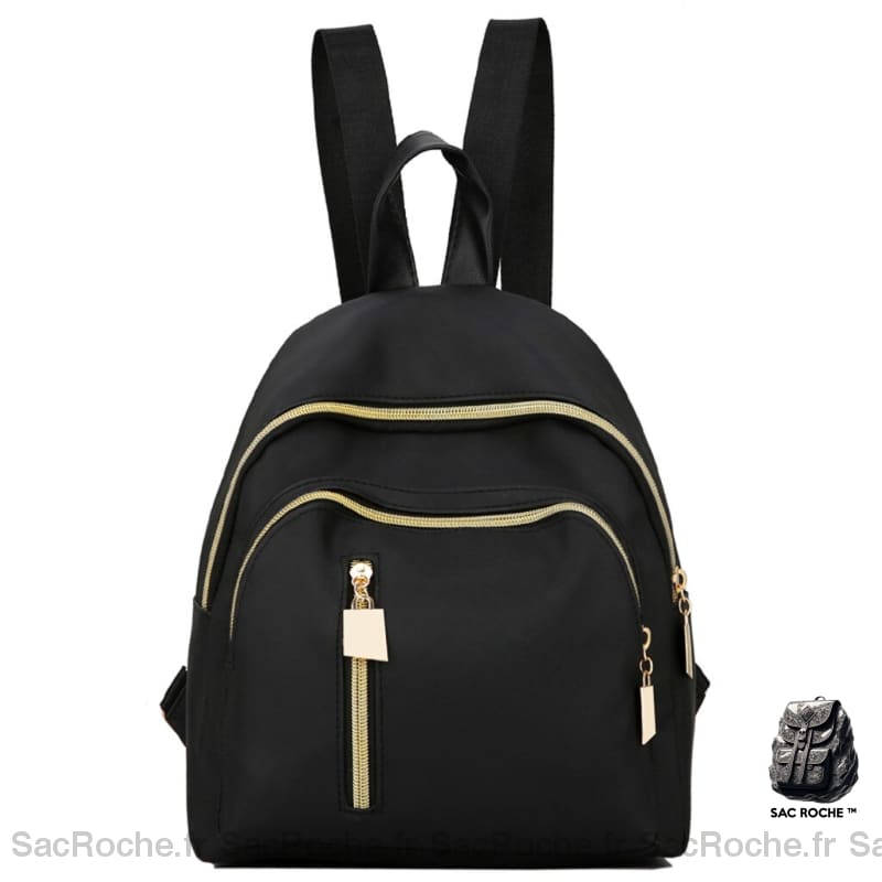 Sac À Dos Noir Femme Décontracté