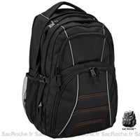Sac à dos noir homme cartable - Sac Roche ™