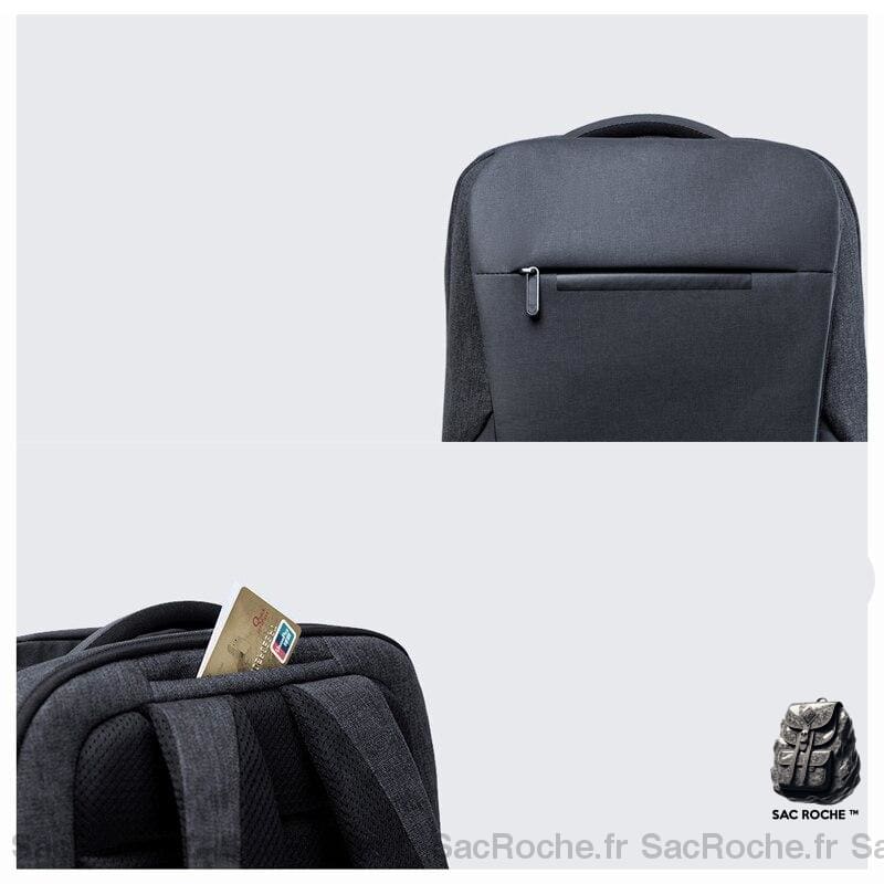 Sac À Dos Noir Voyage Professionnel Homme