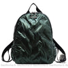 Sac À Dos Nylon Femme Compact Vert Petit