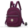 Sac à dos petit format en nylon - Violet - Sac à dos Sac à dos scolaire