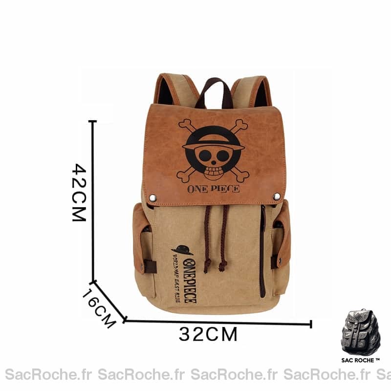 Sac À Dos One Piece Toile Légère Enfant