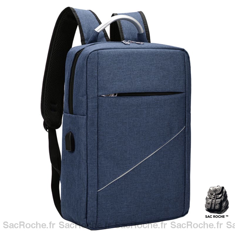 Sac À Dos Ordinateur 15 - Minimaliste Port Usb Bleu Sac A Dos Ordinateur