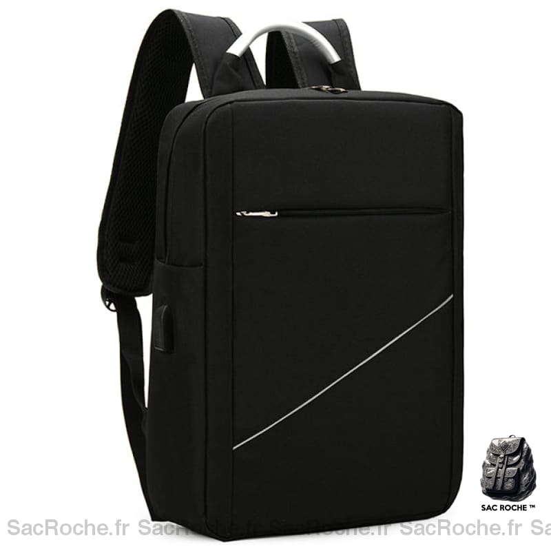 Sac À Dos Ordinateur 15 - Minimaliste Port Usb Noir Sac A Dos Ordinateur