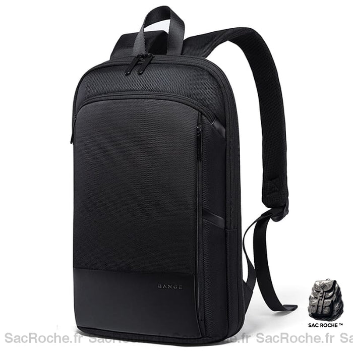 Sac À Dos Ordinateur 15 Noir Fin Et Extensible Noir Sacs Bange