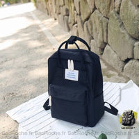 Sac à dos ordinateur 15 pouces toilé - modèle Noir - Sac Roche ™