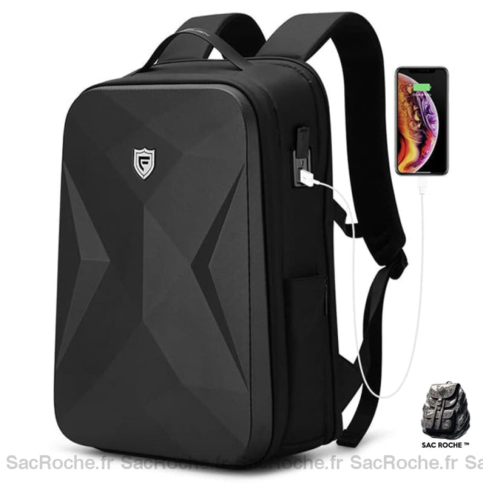 Sac À Dos Ordinateur 17 Sécurisé & Solide Noir Sac Dos Ordinateur