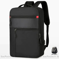 Sac à dos ordinateur chic - modèle Noir - Sac Roche ™