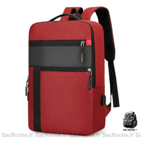 Sac à dos ordinateur chic - modèle Rouge - Sac Roche ™