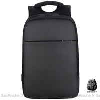 Sac à Dos Ordinateur Ergonomique 15 Pouces - modèle Noir - Sac Roche ™