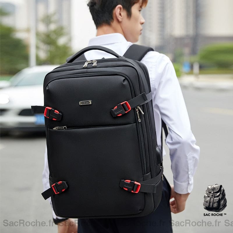 Sac À Dos Ordinateur Extensible Moderne Homme