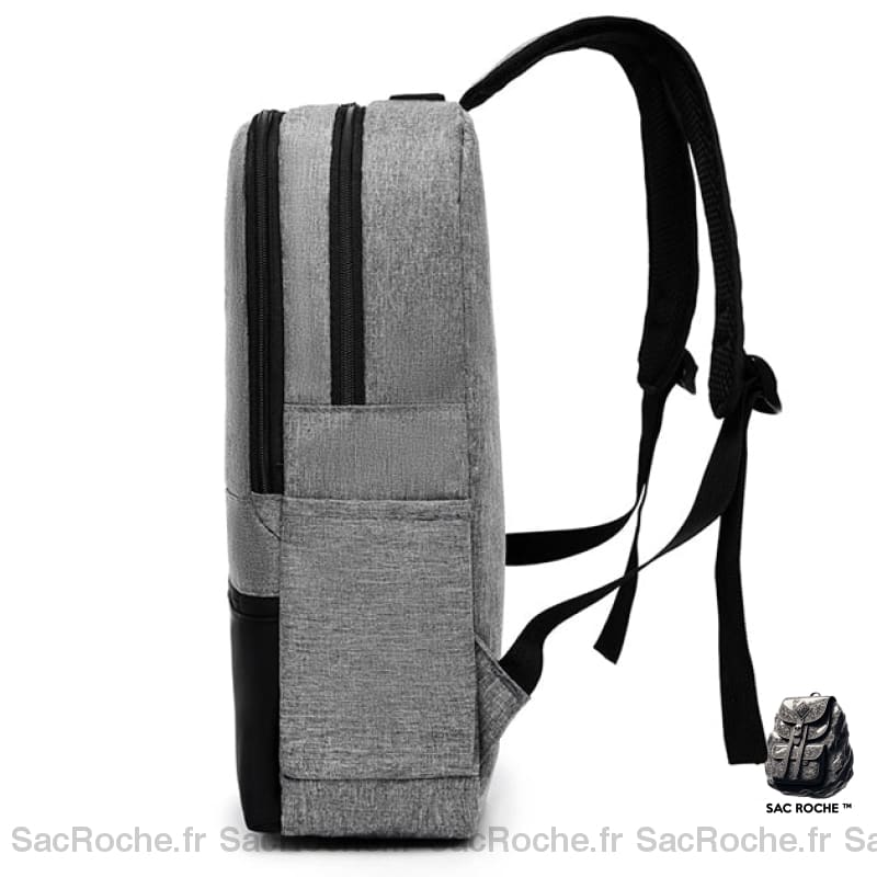 Sac À Dos Ordinateur Matelassé 2 Compartiments. Sac A