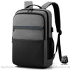Sac À Dos Ordinateur Multifonction Gris Foncé Sac A