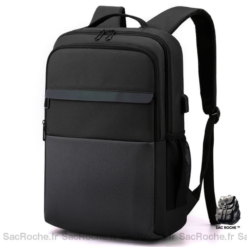 Sac À Dos Ordinateur Multifonction Noir Sac A