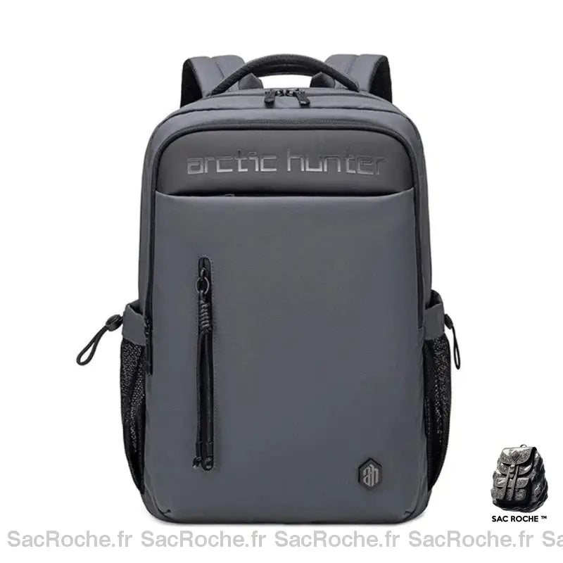 Sac À Dos Ordinateur Polyvalent Gris Sac