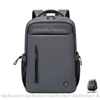 Sac à dos ordinateur polyvalent - modèle Gris - Sac Roche ™