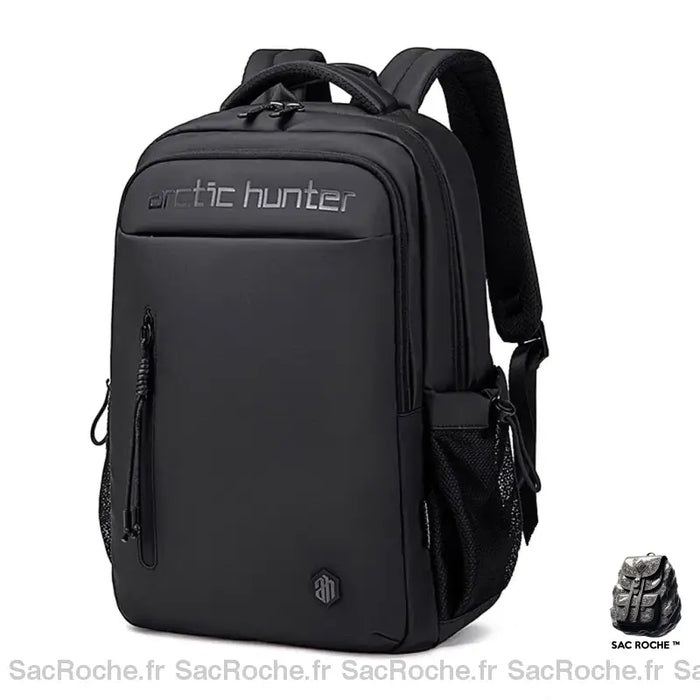 Sac À Dos Ordinateur Polyvalent Noir Sac