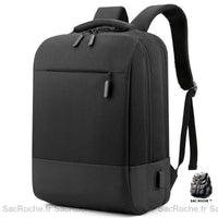 Sac à dos ordinateur polyvalent - style homme - modèle Noir - Sac Roche ™