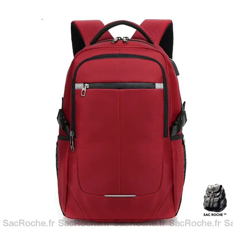 Sac À Dos Ordinateur Portable Homme Rouge Sac